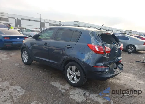 2012 Kia Sportage Lx from USA, damaged, VIN KNDPB3A22C7226370